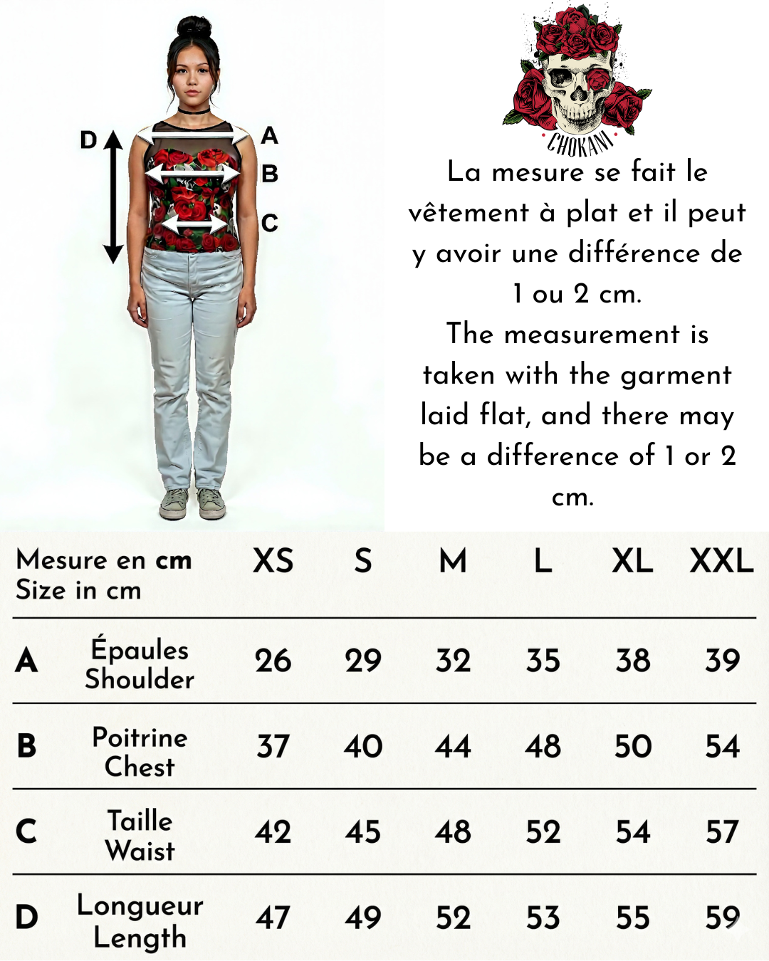 Blouse rouge avec mesh