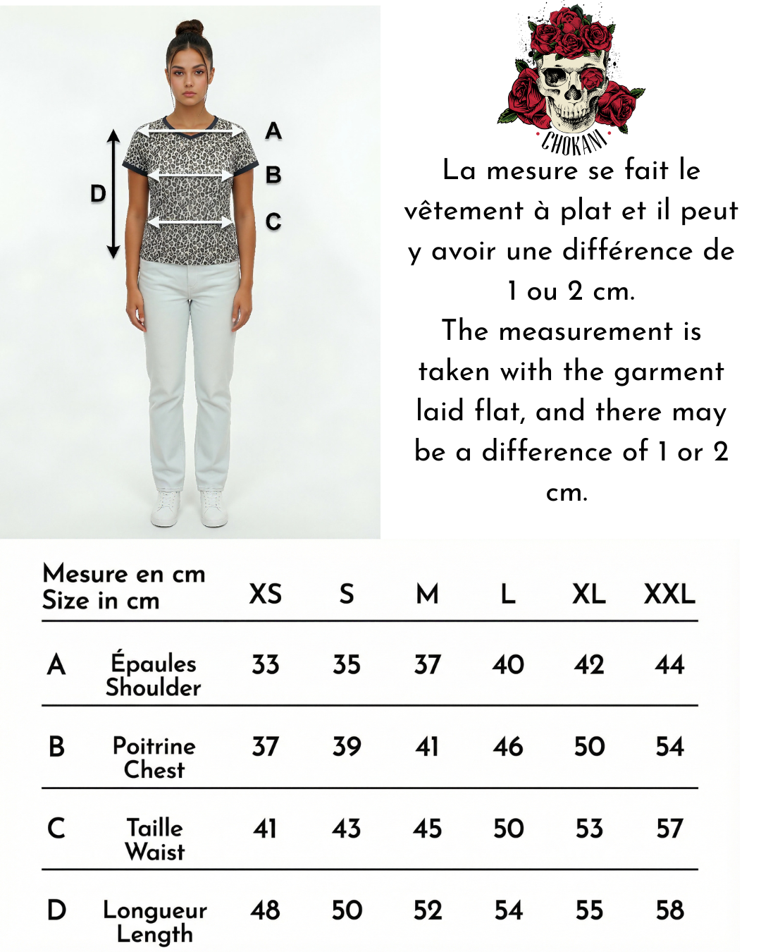 T-shirt léopard fashion