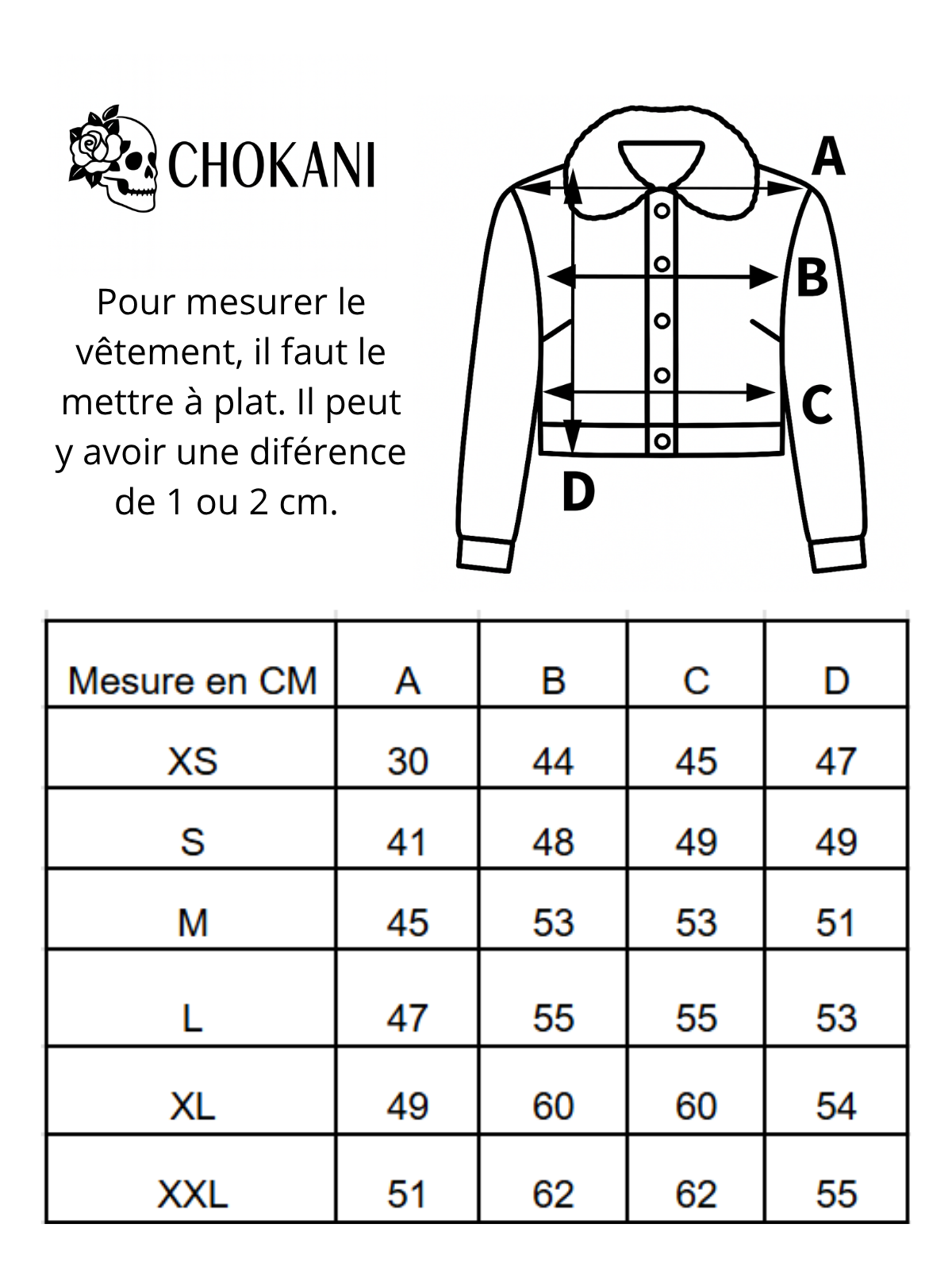 Veste courte polard imprimée crânes