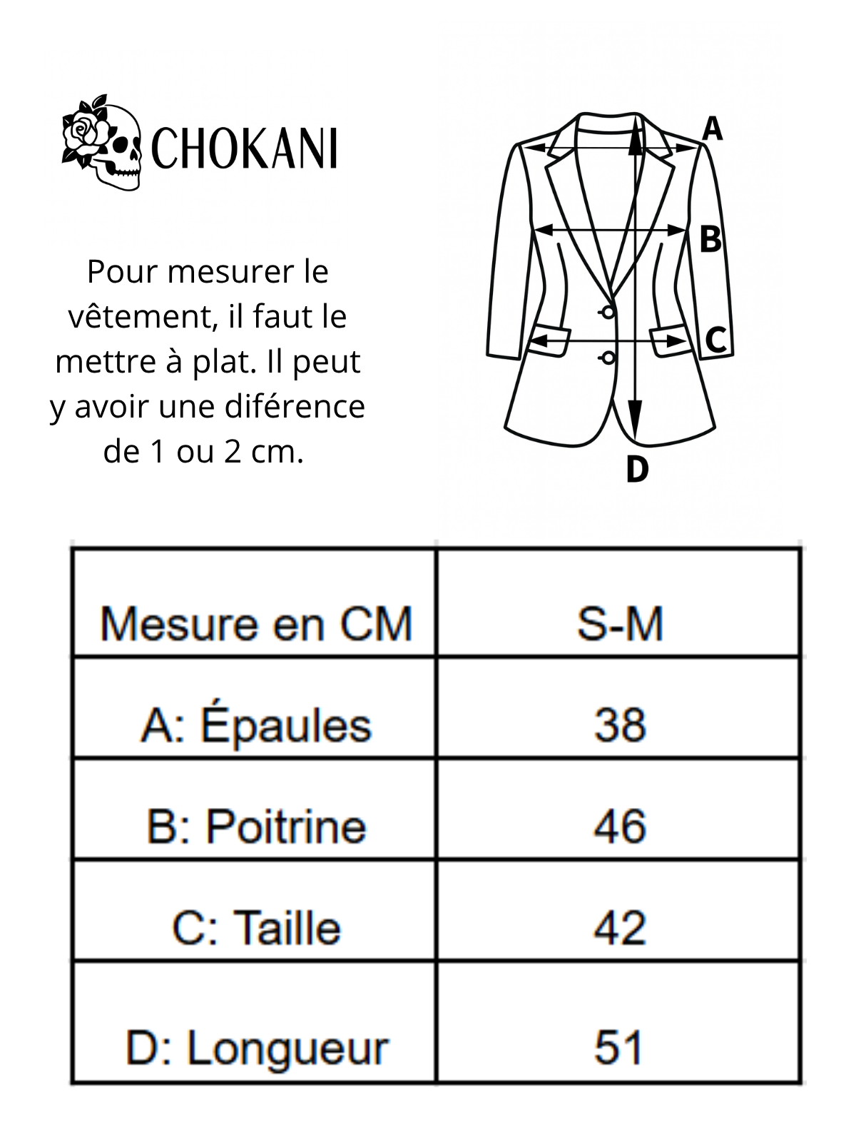 Blazer artistique femme skull