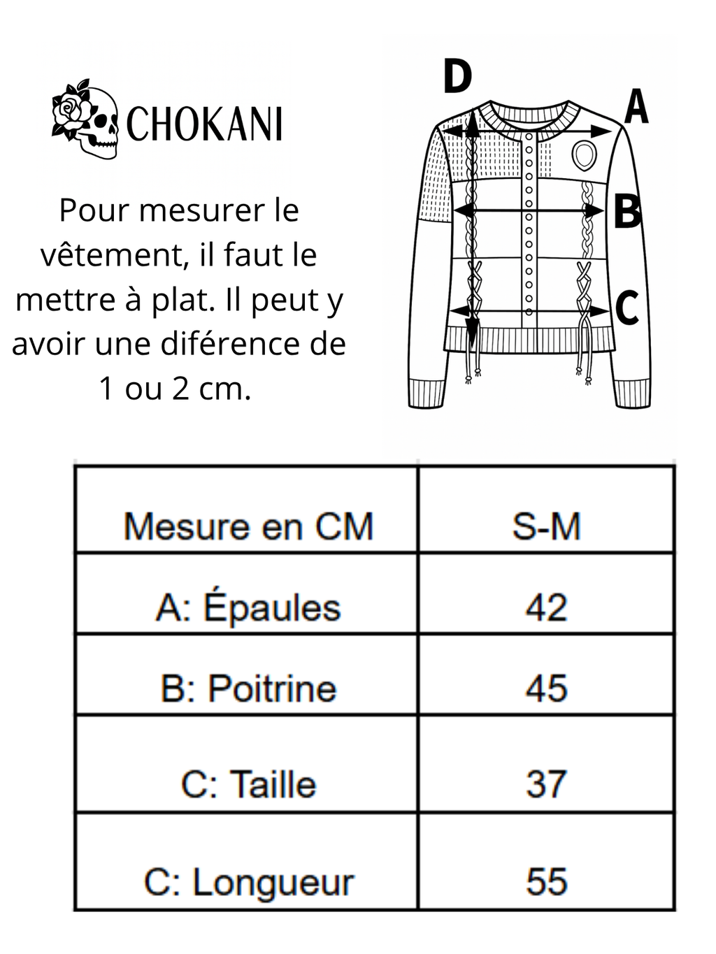 Pull bohème à motif Skull