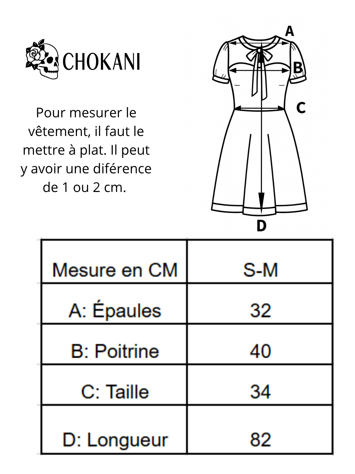 Robe goth chic femme