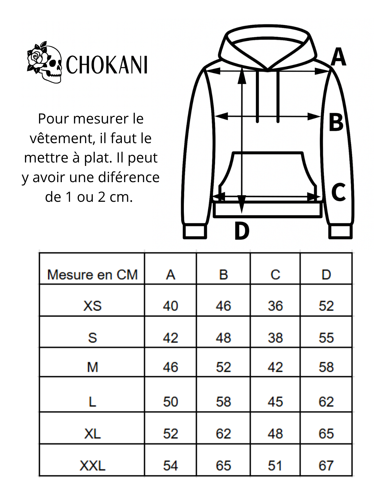 Hoodie Gothic Bordeaux