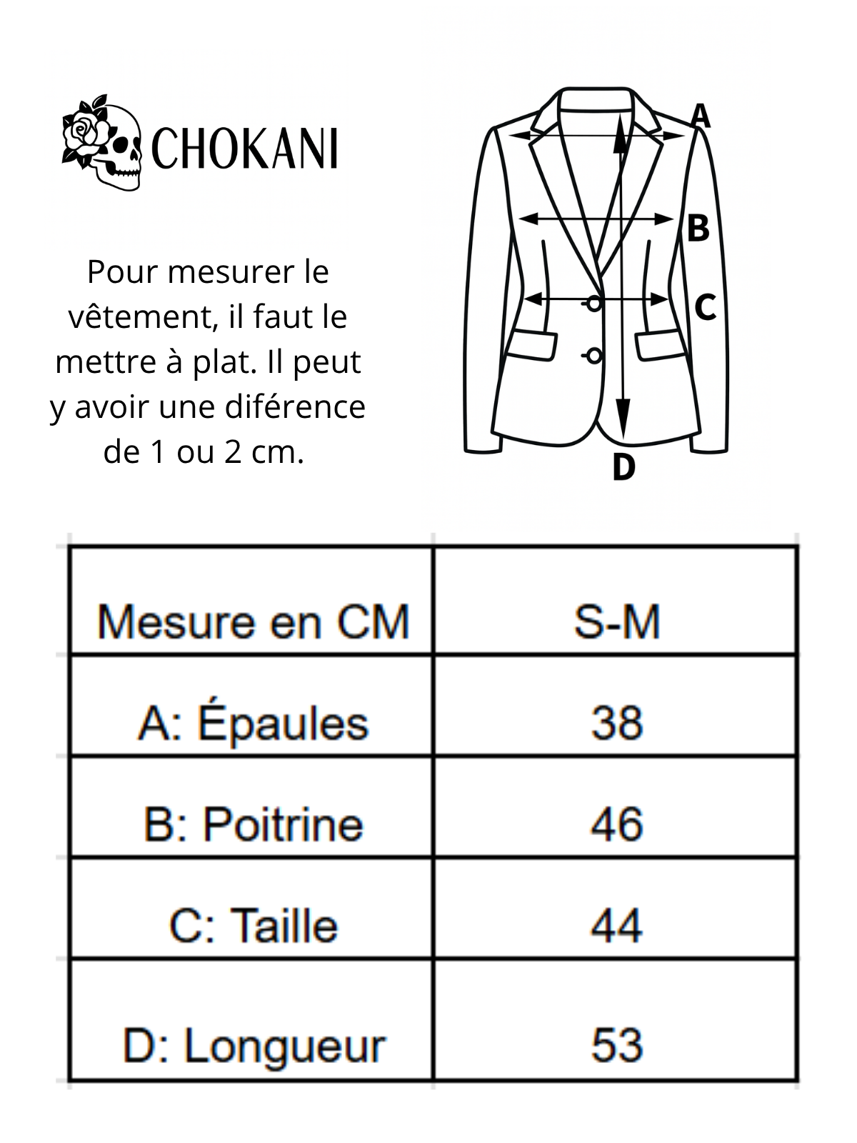 Veste tailleur crânes colorés
