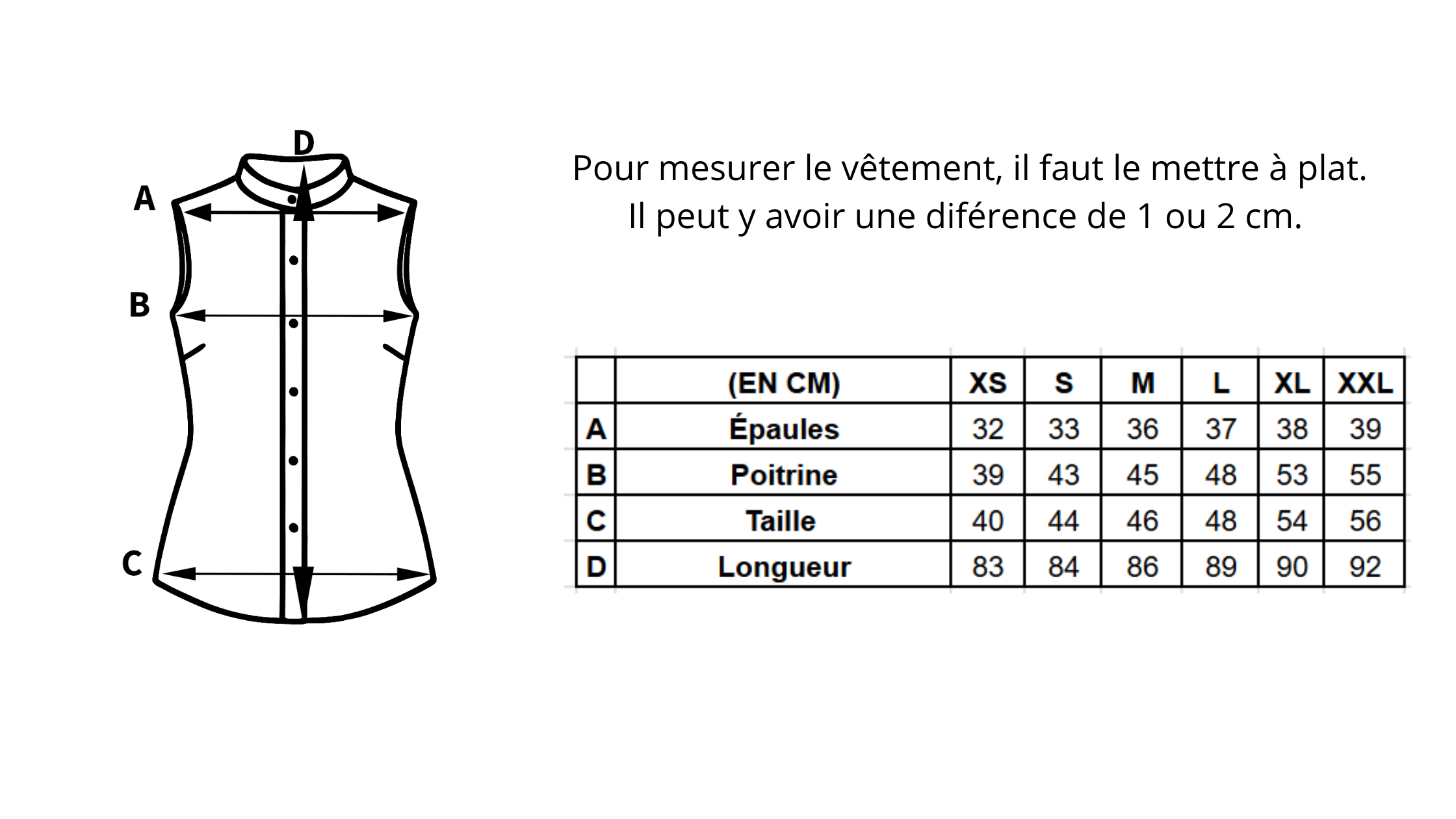 Chemisier sans manche transparent noir