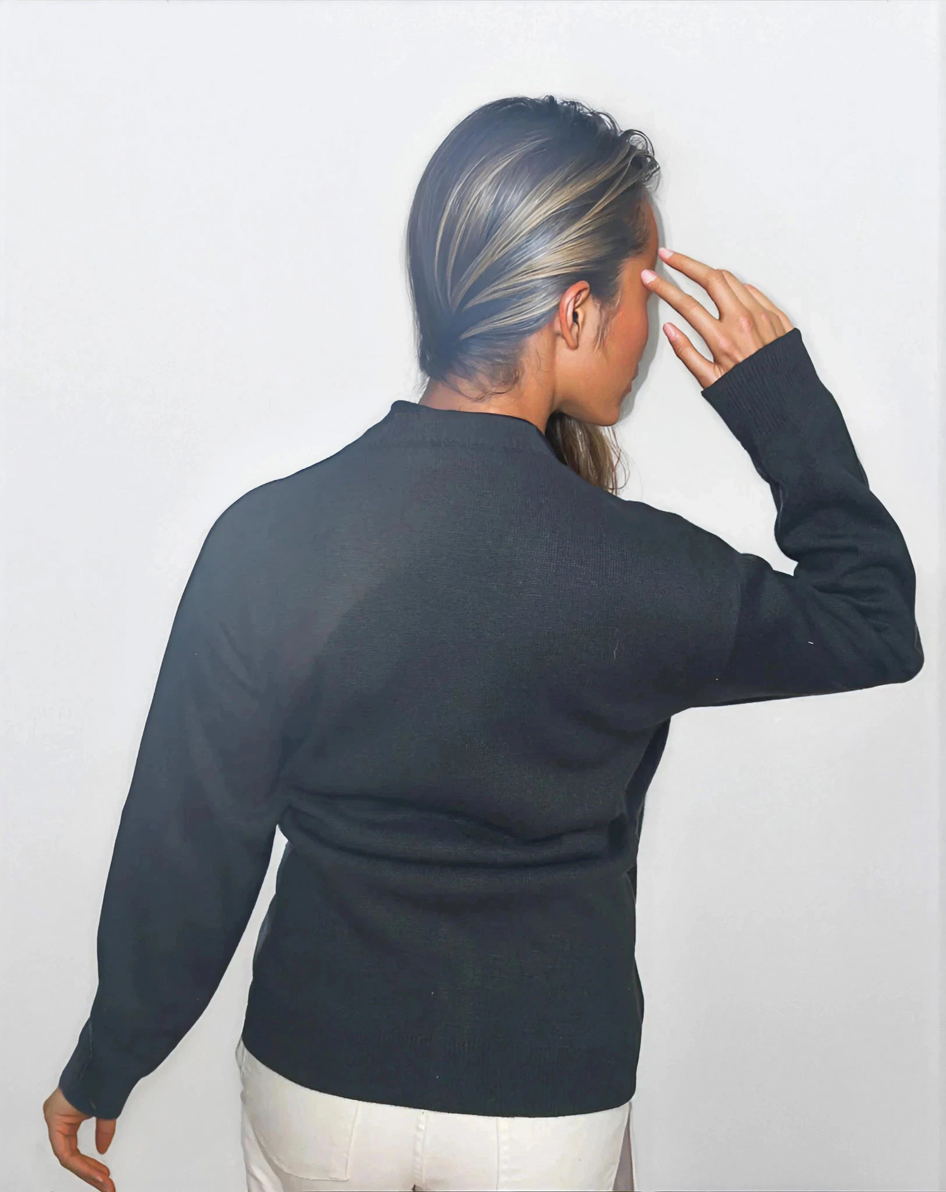 Cardigan gothique noir à tête de mort