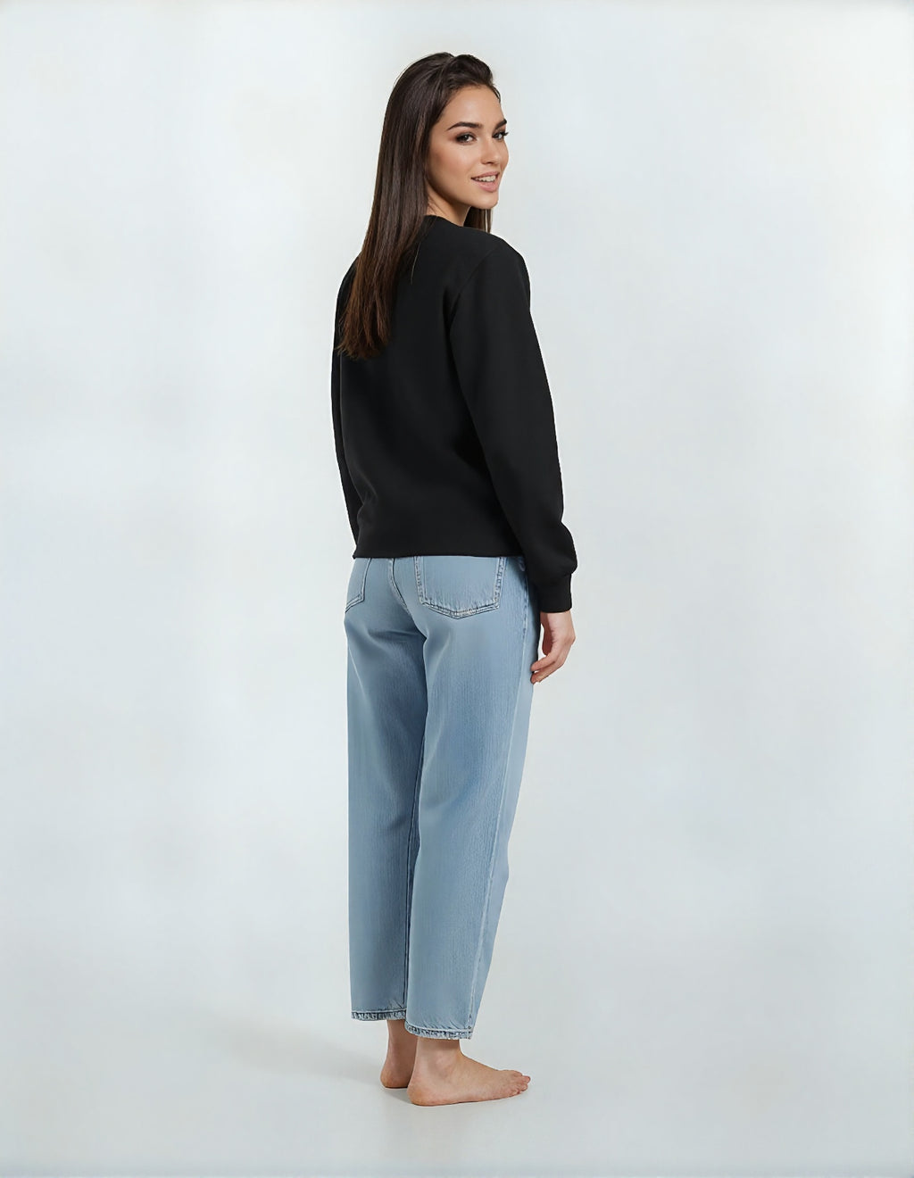 Chandail Skull Gothique Noir