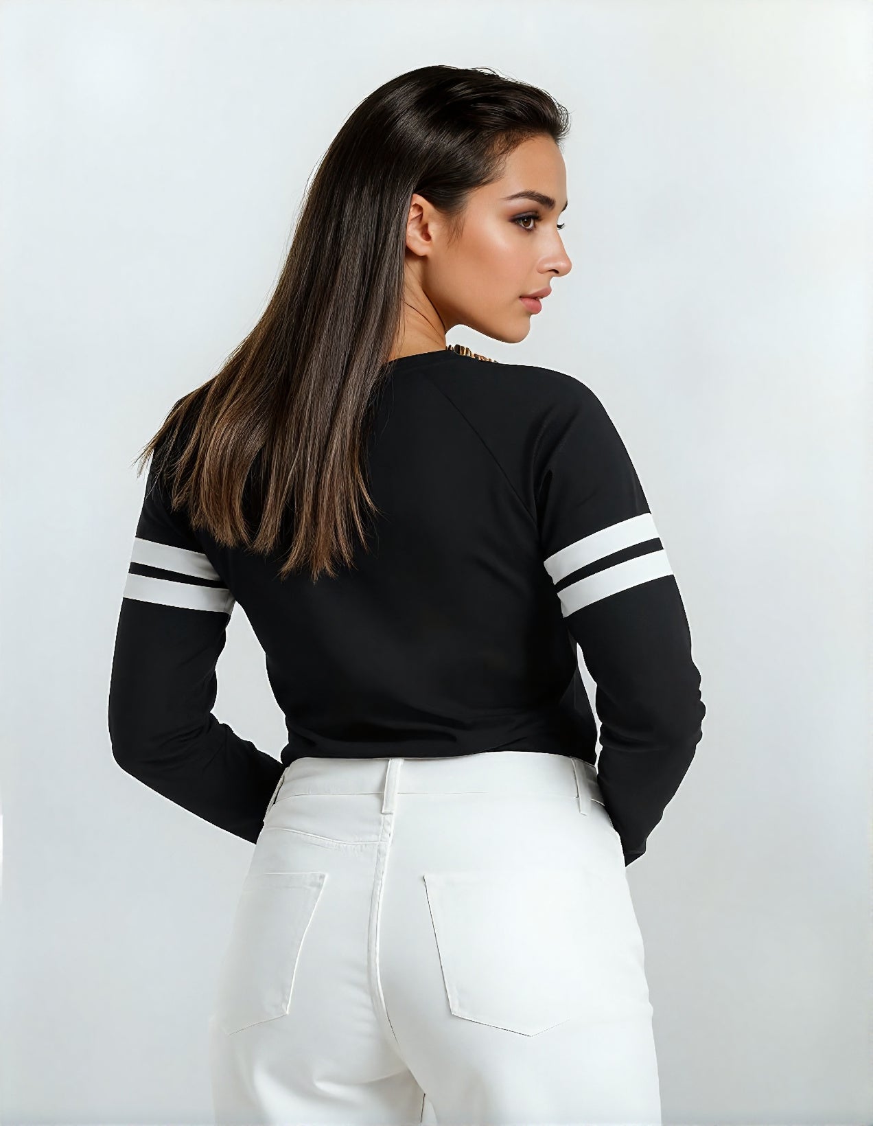 Chandail gothique avec tête de mort