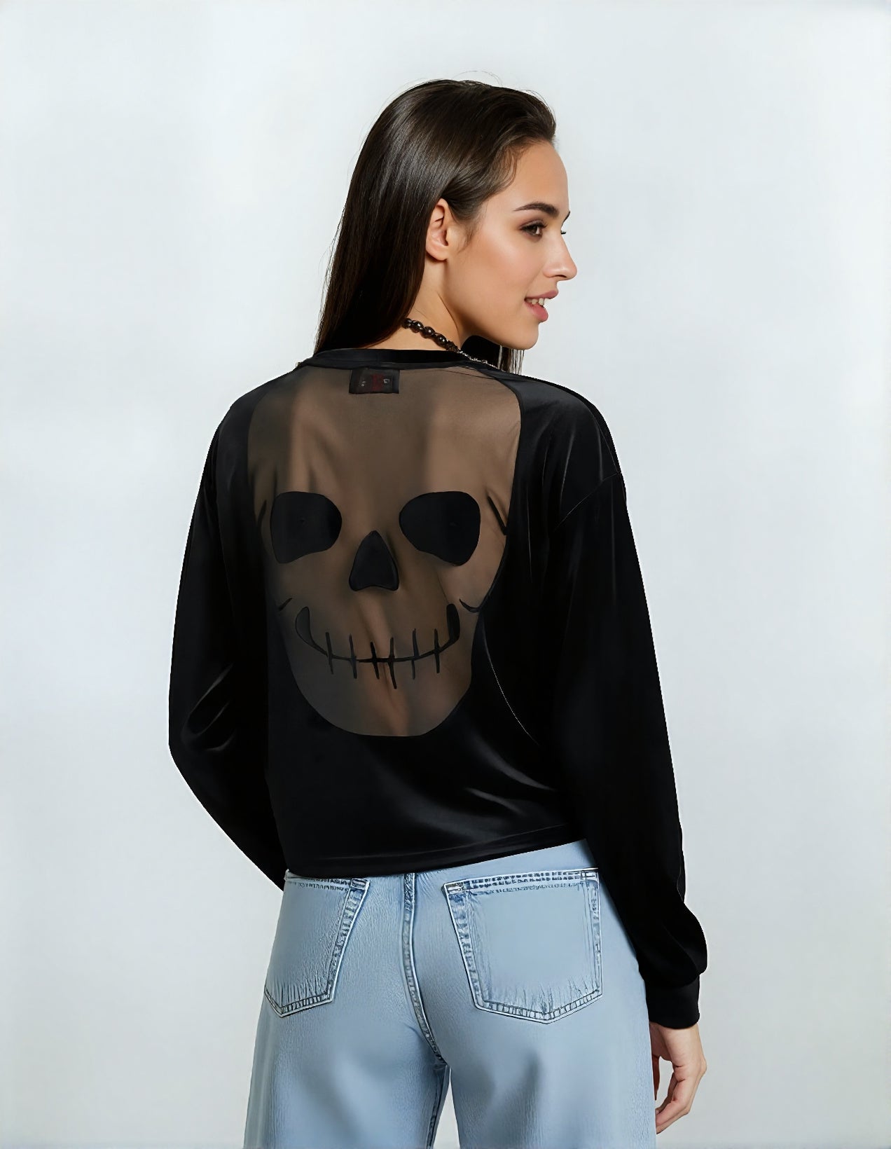 Top skull dos transparent