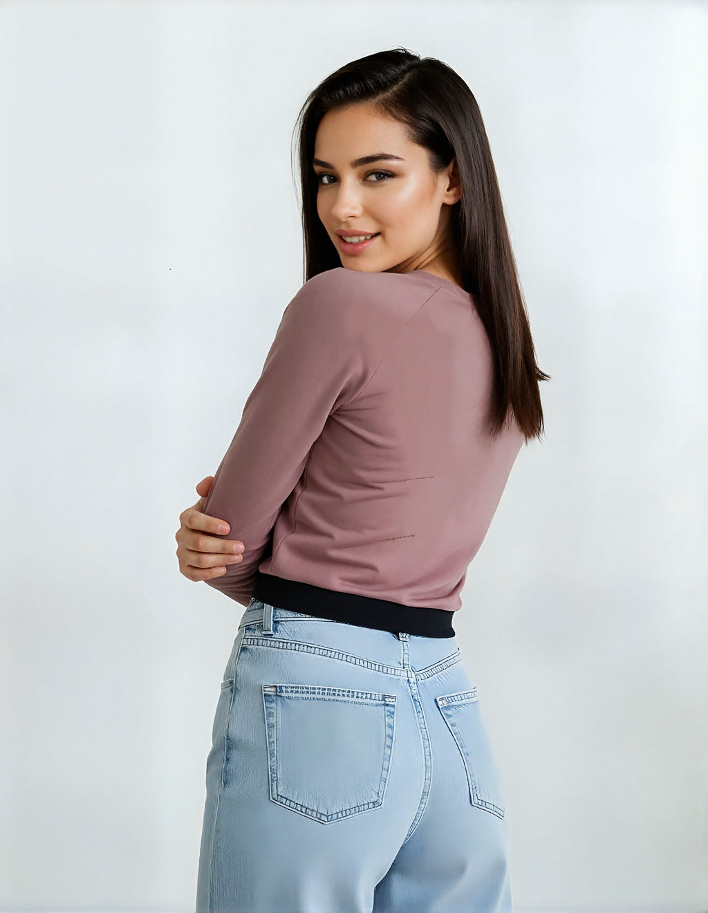 Sweat gothique rose bélier