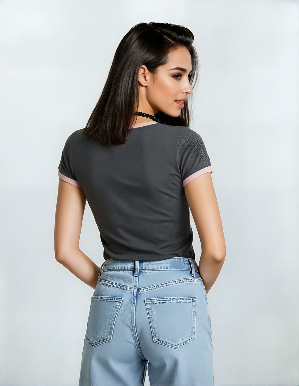 T-shirt Tête de Mort Rockabilly