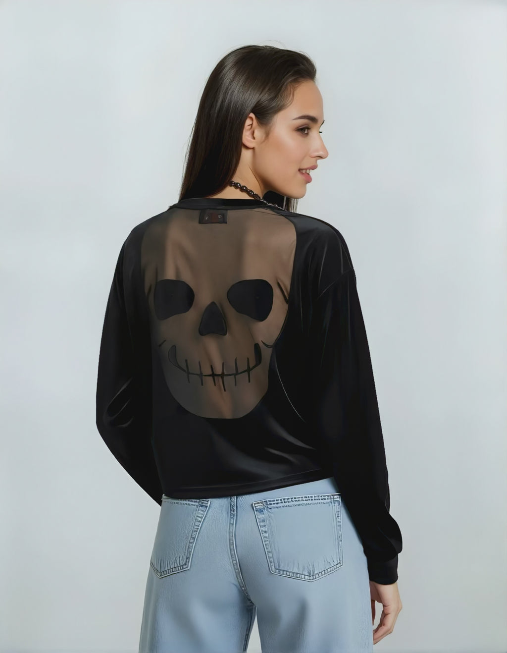 Top skull dos transparent